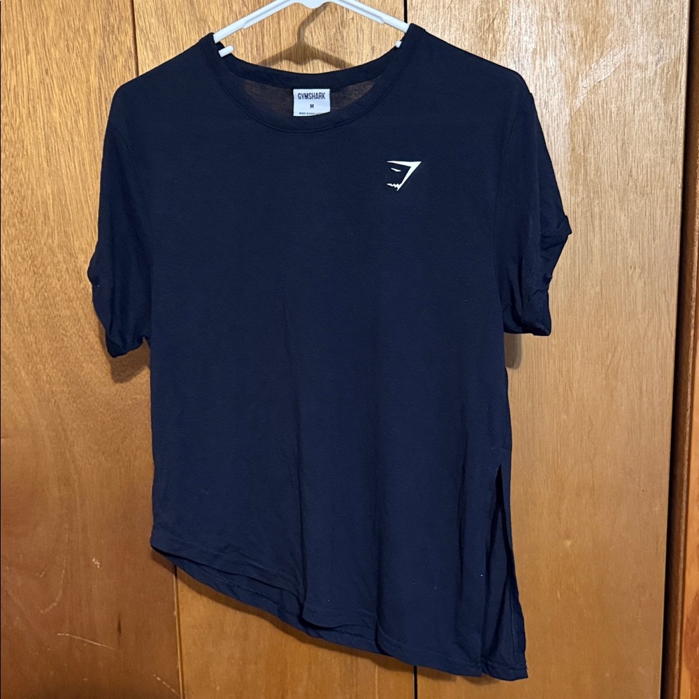Gymshark Deep Blue Tee with Logo